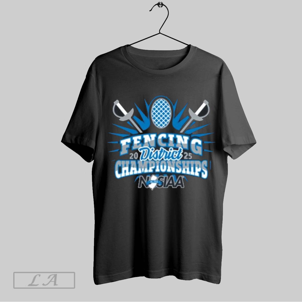 Top 2025 Njsiaa Fencing District Championship T Shirt