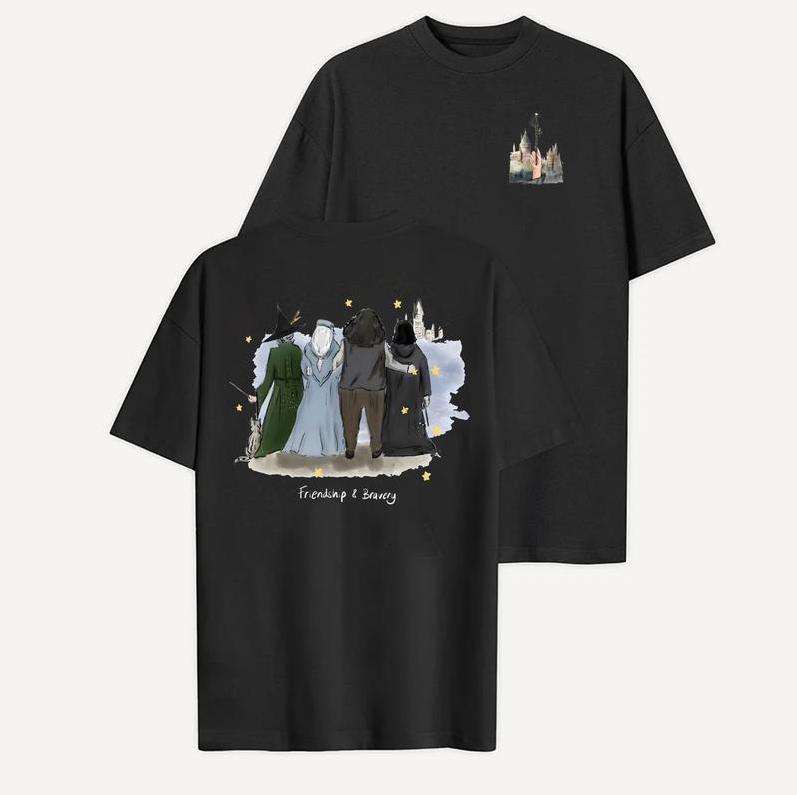 Hogwarts Professor McGonagall Memorial Shirt - Sweatshirt - Hoodie, Maggie Smith, Magic Movie, Haarry Poter Shirt, Spooky Season, Tee Print