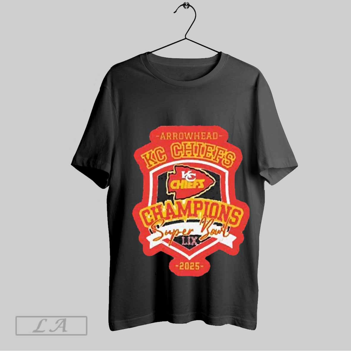 Top Kansas City Chiefs Arrowhead Champions Super Bowl Lix 2025 Unisex Sweatshirt T Shirt