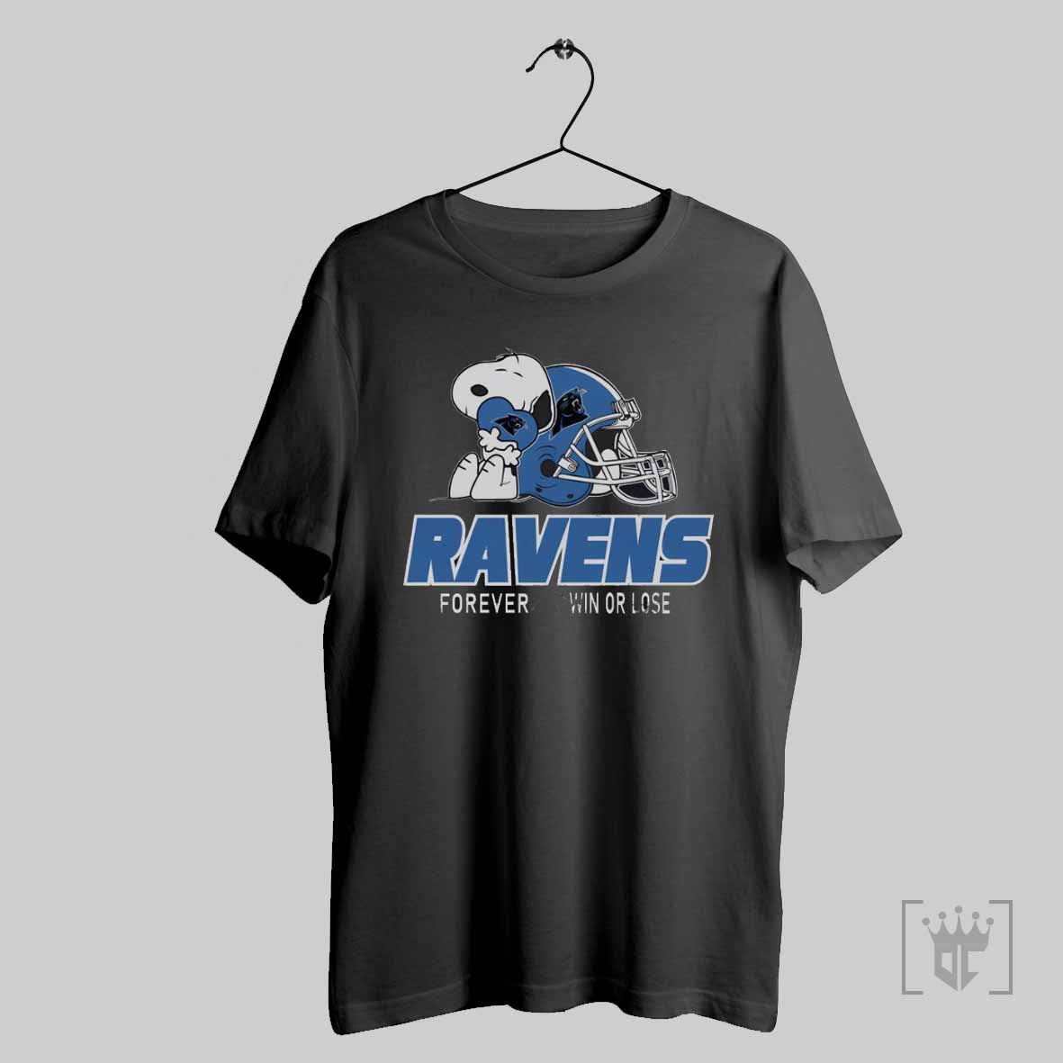 The Peanuts Movie Snoopy Forever Win Or Lose Football Baltimore Ravens T Shirt