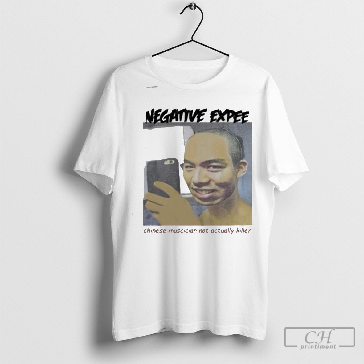 Official Negative Expee Chinese Musician Not Actual Killer 2025 Shirts