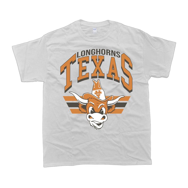 Vintage Texas Longhorns T- Shirt Graphic, Texas Longhorns shirt in tan oversized unisex