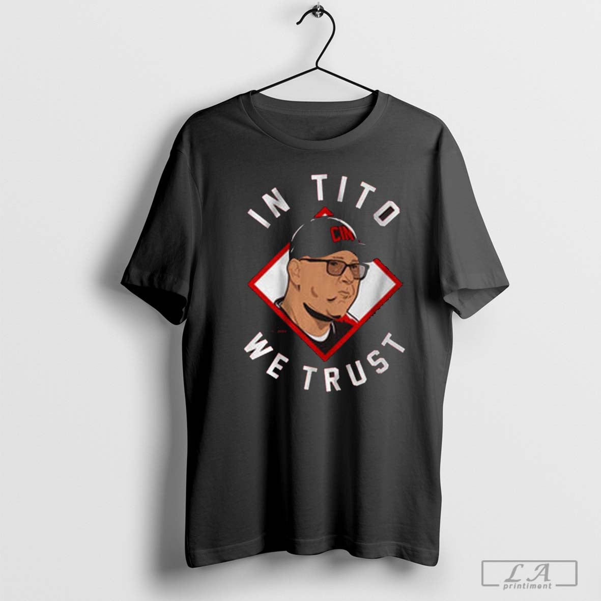 Terry Francona In Tito We Trust Cincinnati Reds MLB 2024 Graphic t-shirt