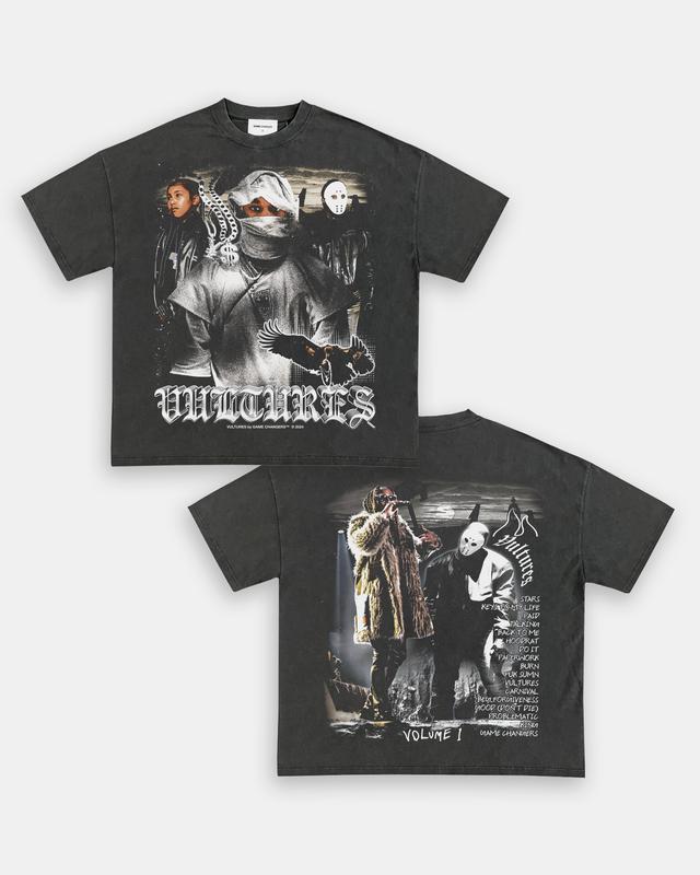 VULTURES V1 TEE - [DS] , Free Shipping, Unisex T-Shirt, Sweatshirt, Tour shirt, Rapper Shirt, Graphic Shirt, big face tee,