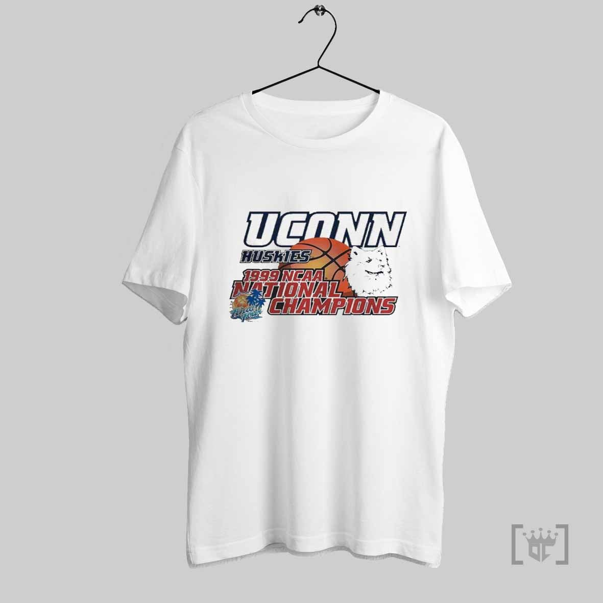 Ucon Huskies 1999 Ncaa National Champions Nba Unisex T Shirts