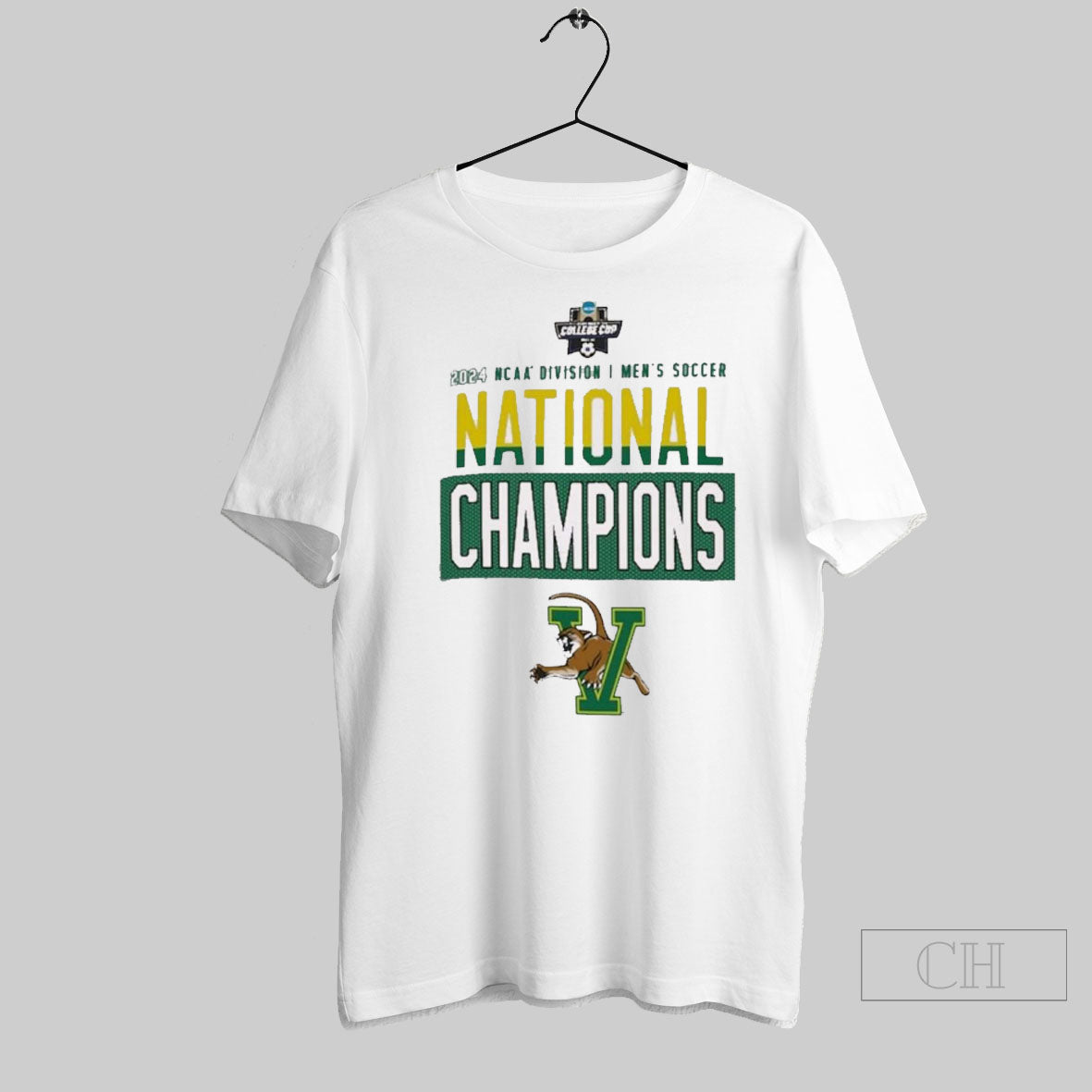 Vermont Catamounts Champion 2024 Ncaa Division I Mens Soccer National Champions College Cup Locker Room T Shirt