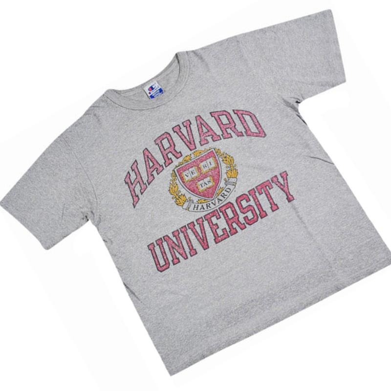 Vintage 90s Harvard Crimson Champion T Shirt