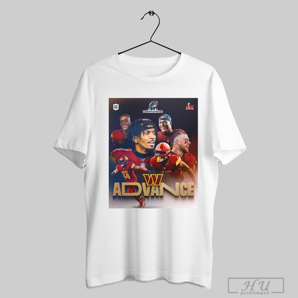 Washington Commanders Vs Detroit Lions Advance A First Nfc Championship Appearance Since 1992 Poster T Shirt