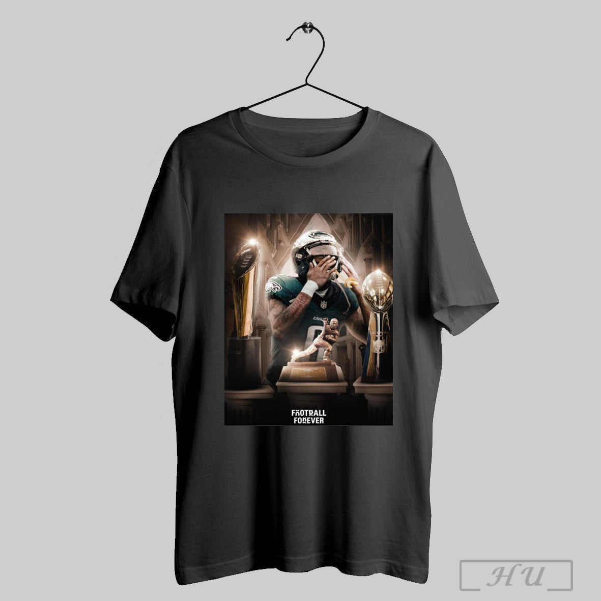 Trendy Nfl Philadelphia Eagles Devonta Smith Win Heisman Trophy National Championship Super Bowl Poster T Shirt Sweatshirt