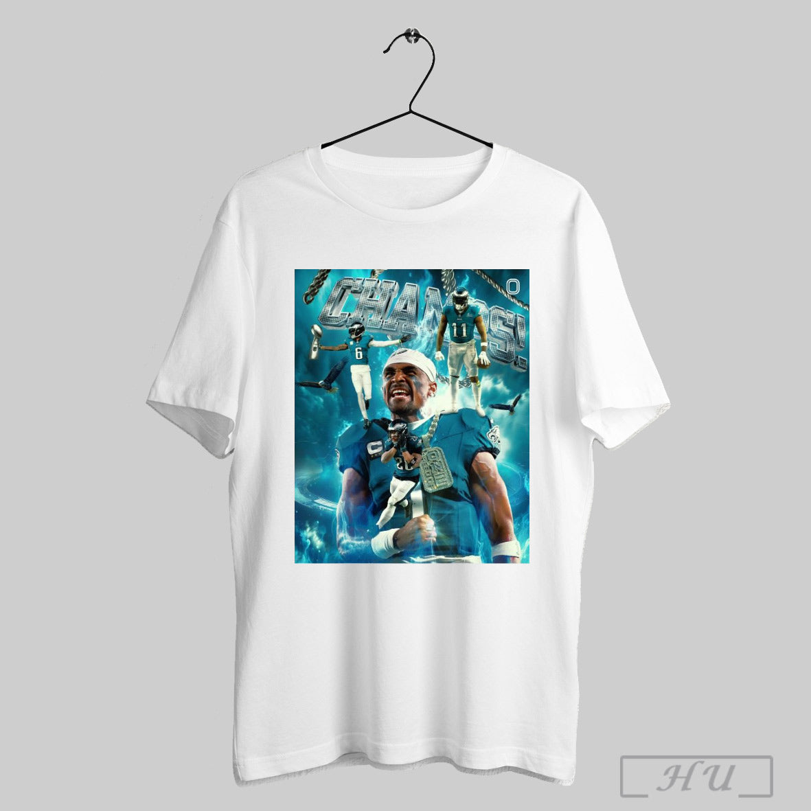 Trendy Poster Philadelphia Eagles Saquon Barkley Devonta Smith A J Brown Are Your Super Bowl Champions 2024 T Shirt Sweatshirt