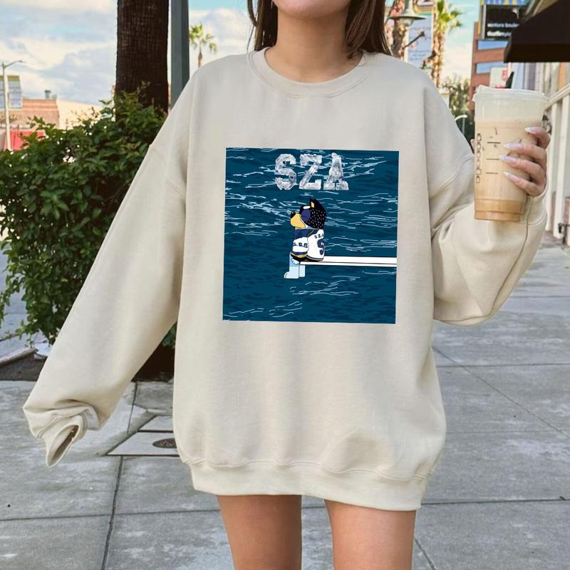 S Blue Music T-Shirt Sweatshirt Hoodie, Music Gifts