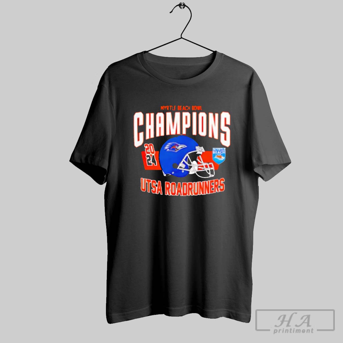 Utsa Roadrunners Champions 2024 Myrtle Beach Bowl Bound Shirt