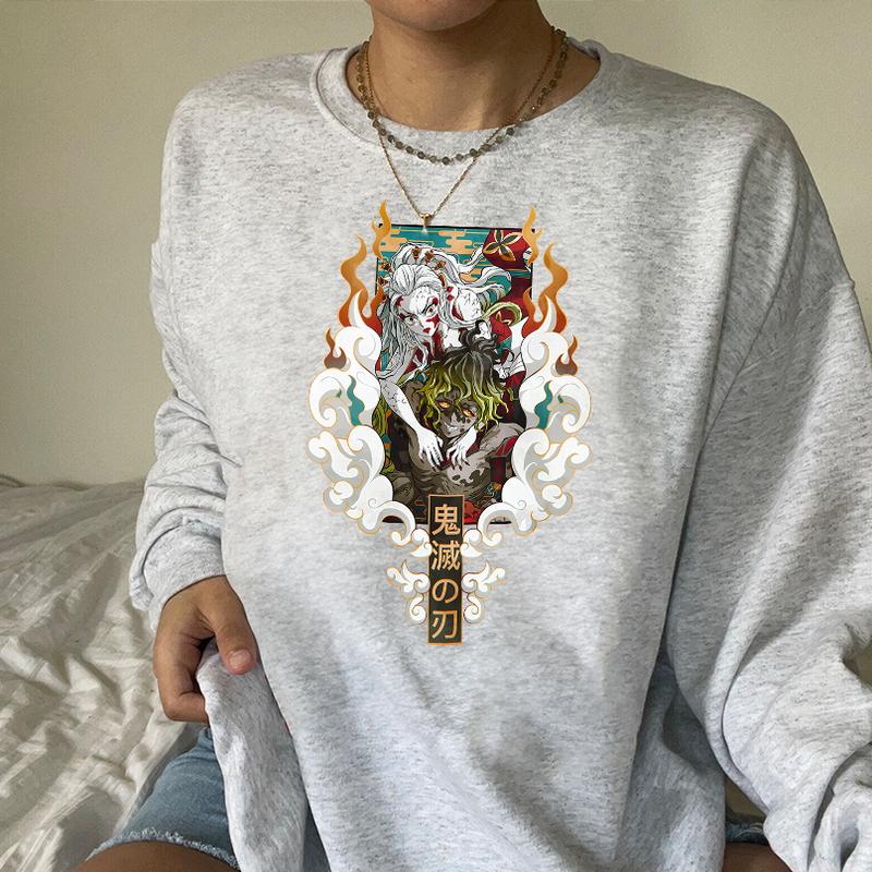 Gyutaro and Daki Upper Moon Demon Shirt, The Upper Rank Six Demon Sweatshirt Hoodie,Demon Slayer t-shirt, Kimetsu no Yaiba Shirt, Anime sweatshirt hoo