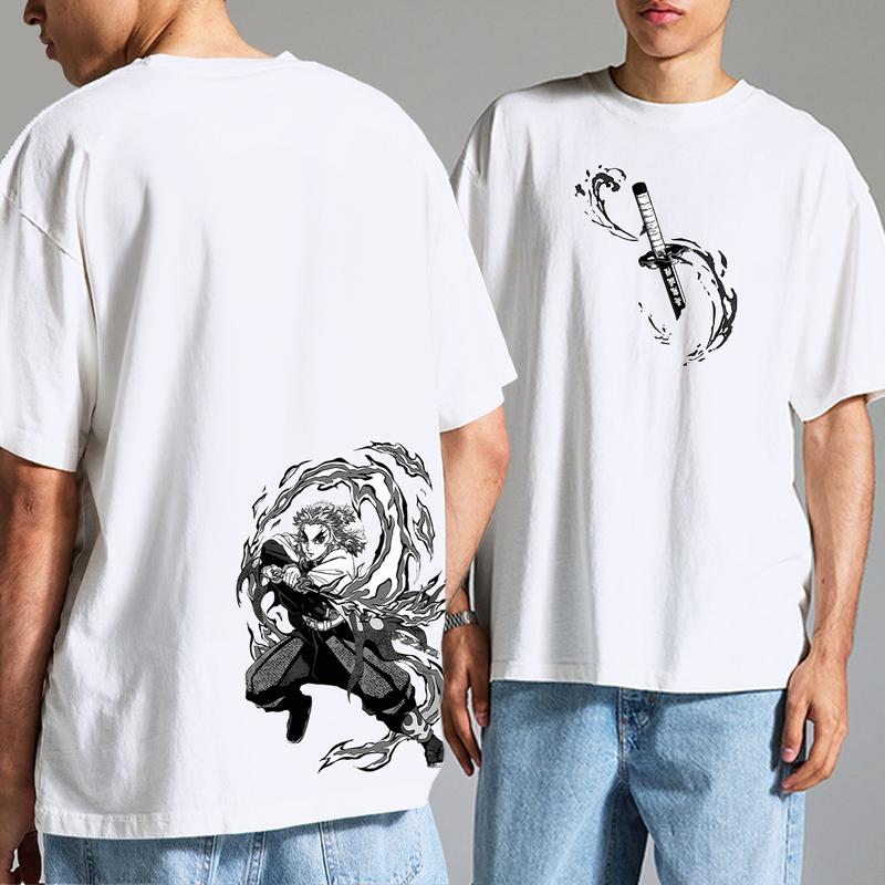 Rengoku Kyojuro Flame Hashira in Demon Slayer characters shirt, Kimetsu No Yaiba t-shirt, anime sweatshirt hoodie, Tanjiro shirt, Rengoku t-shirt