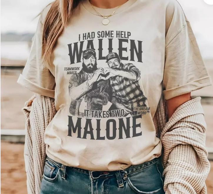 I Had Some Help shirt Gildan, Country Music shirt, Post Wallen I Had Some Help Shirt, Country Posty T-shirt, Post Wallen T-shirt, Morgan Malone Tee, L