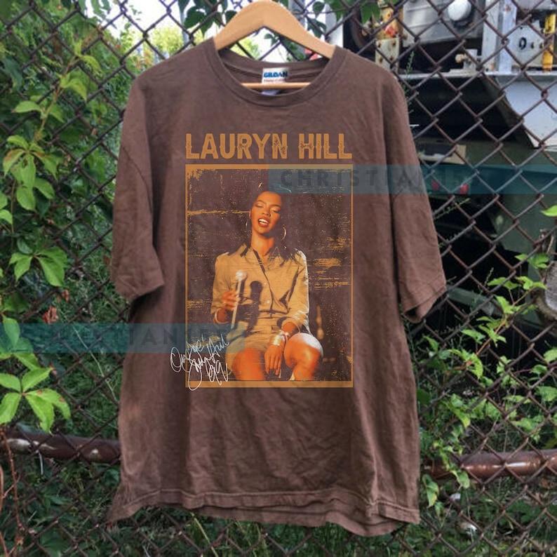 Vintage Lauryn Hill shirt, Lauryn Hill Fans Shirt, Rock pop music shirt, Lauryn Hill Sweatshirt Gift for men women unisex tshirt - Unisex T-Shirt, Hoo