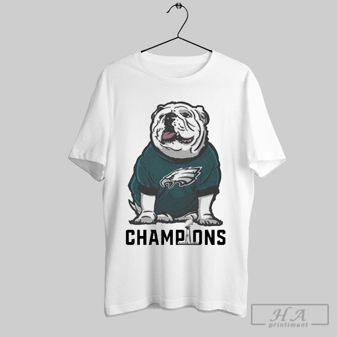 Uper Bowl Lix Champions Dawgs In Philly Philadelphia Eagles X Georgia Bulldogs T Shirt