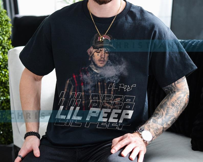 Lil Peep Shirt, Retro Lil Peep Fan Gift shirt, Lil Peep Shirt, Lil Peep music shirt , Rap Hip Hop Tee Gift for men women unisex tshirt - Unisex T-Shir
