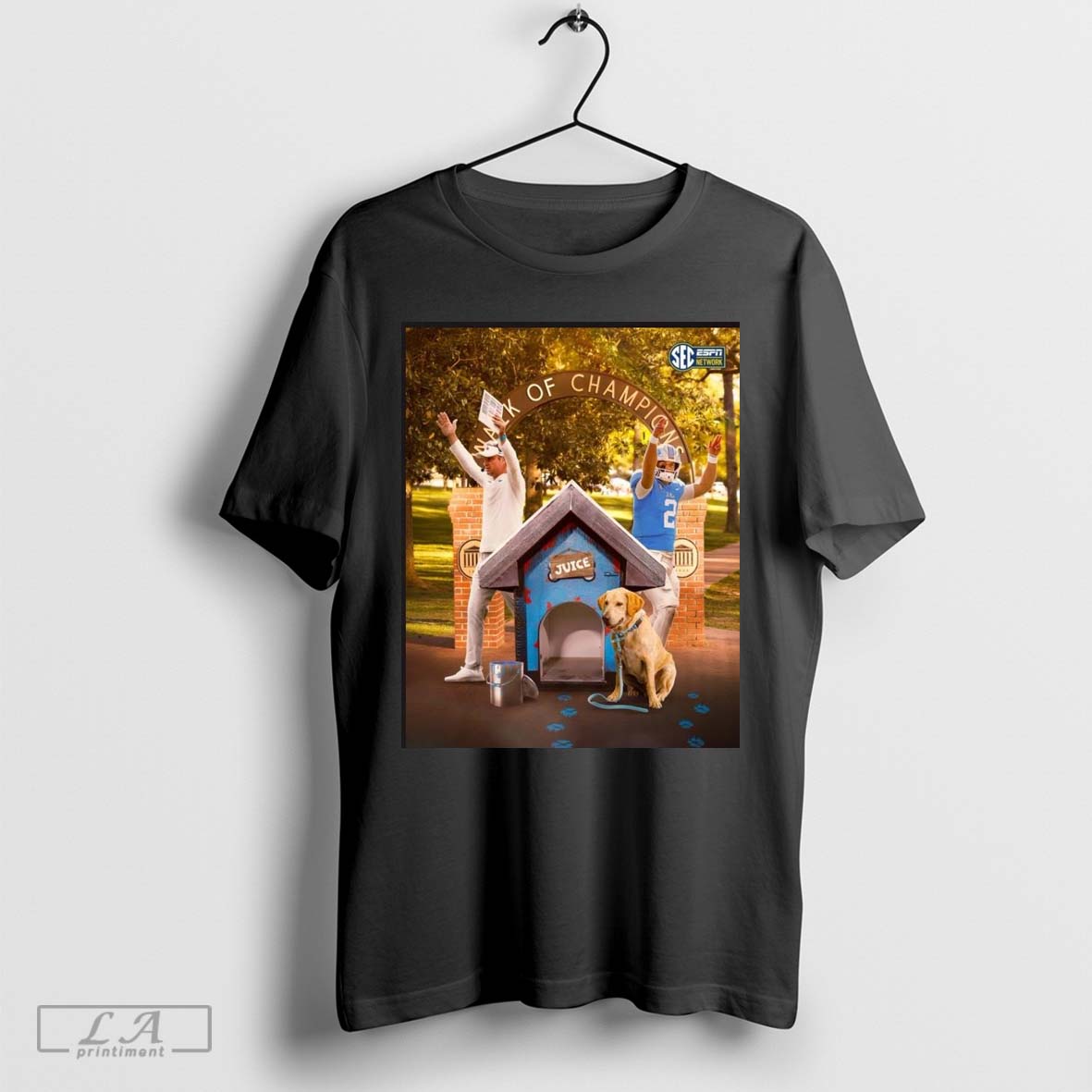 Walk Of Champions No. 16 Ole Miss Dominates No. 3 Georgia In Oxford Poster t-shirt