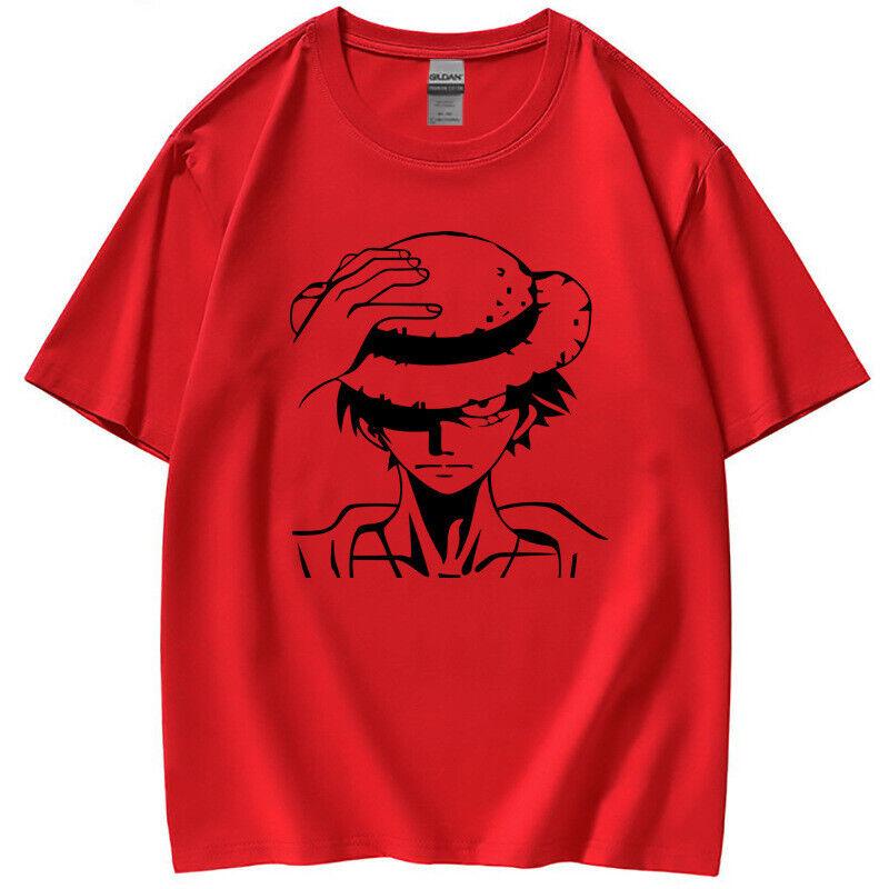 Anime One Piece Luffy Unisex T-shirt all size color