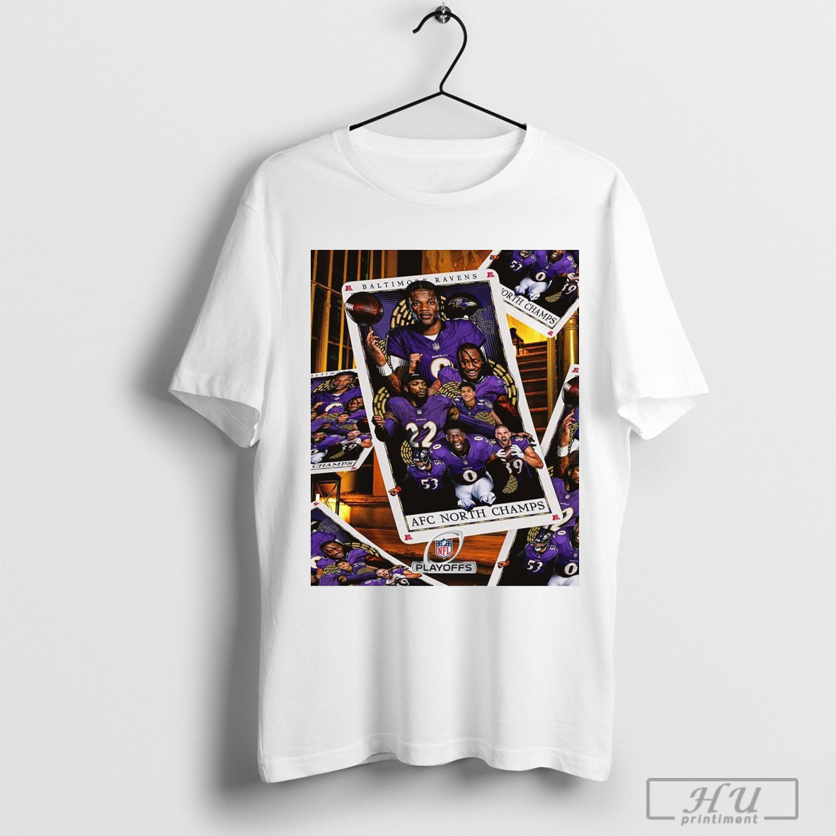 Poster Baltimore Ravens Win Cleveland Browns Afc North Champions Nfl Football Playoffs T Shirt