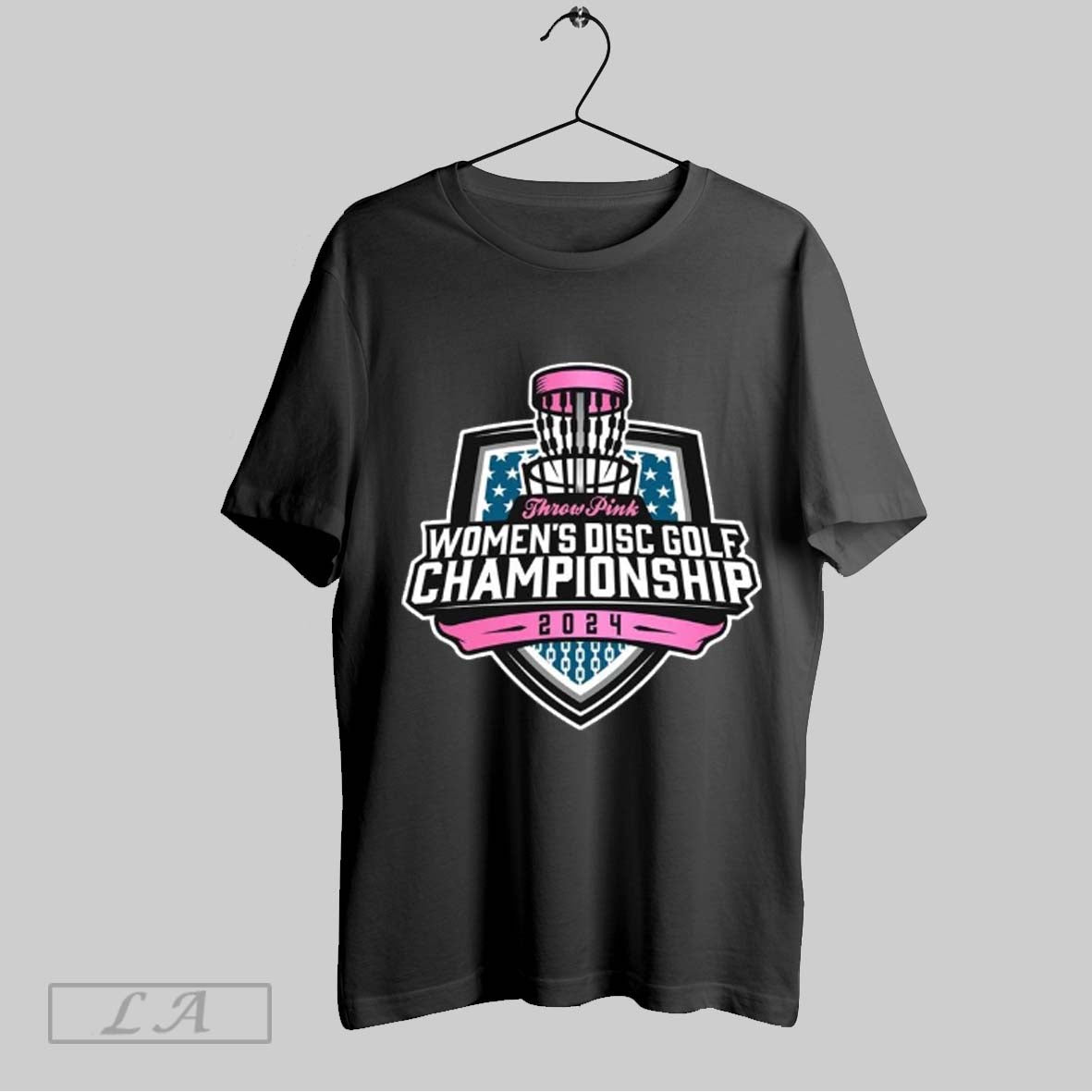 Top 2025 Throw Pink Womens Disc Golf Championship T Shirt