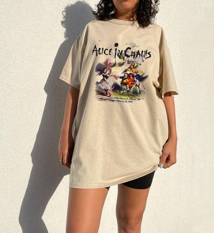 Vintage Alice In Chains Band Shirt, Dirt 90s Rock Music Gift Tee