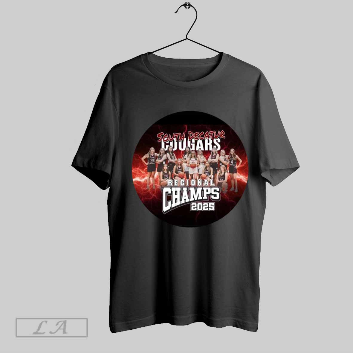 Top 2025 South Decatur Lady Cougars Regional Champions Teams T Shirt