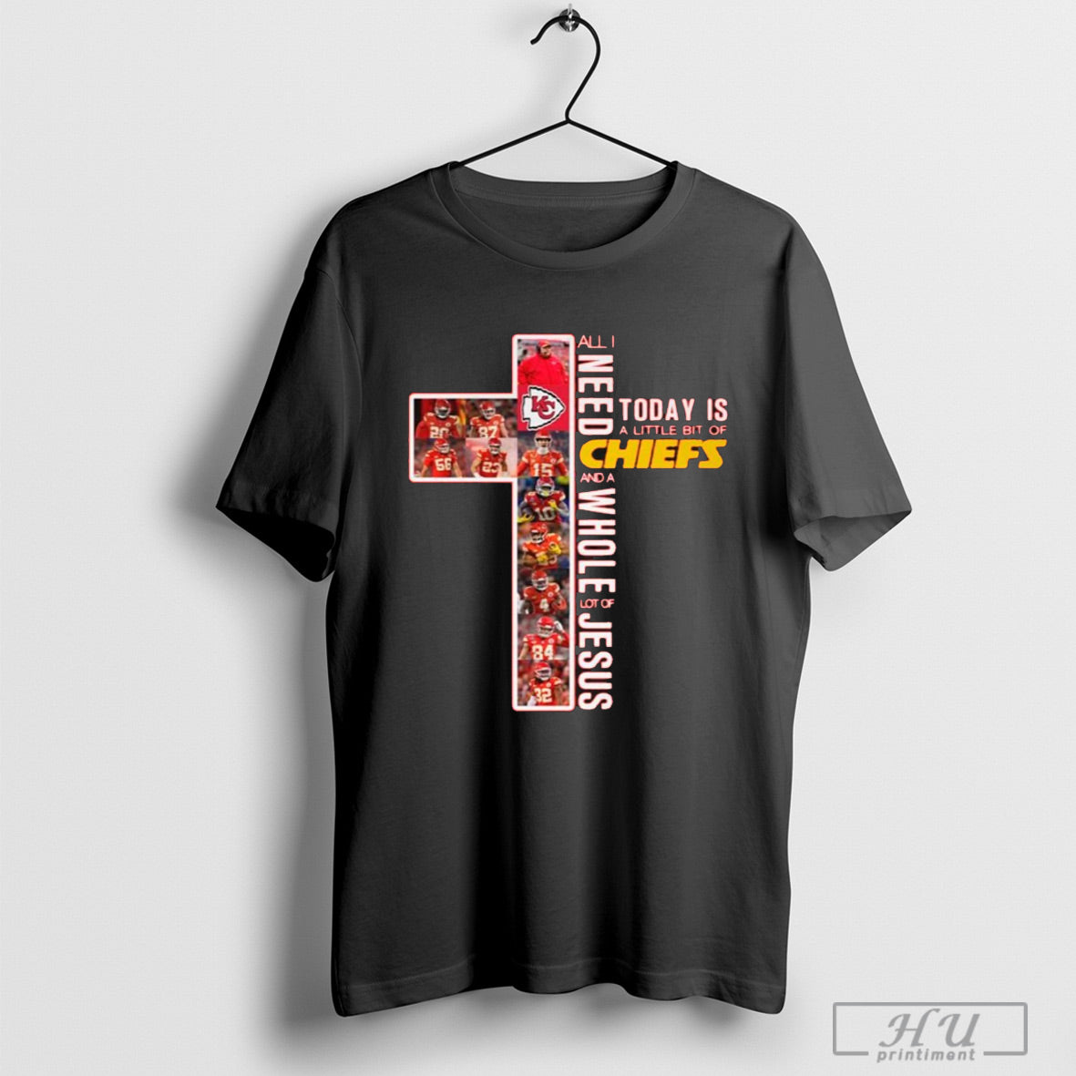 Trendy All I Need Today Is A Little Bit Of Kansas City Chiefs And A Whole Lot Of Jesus Champions 2025 T Shirts