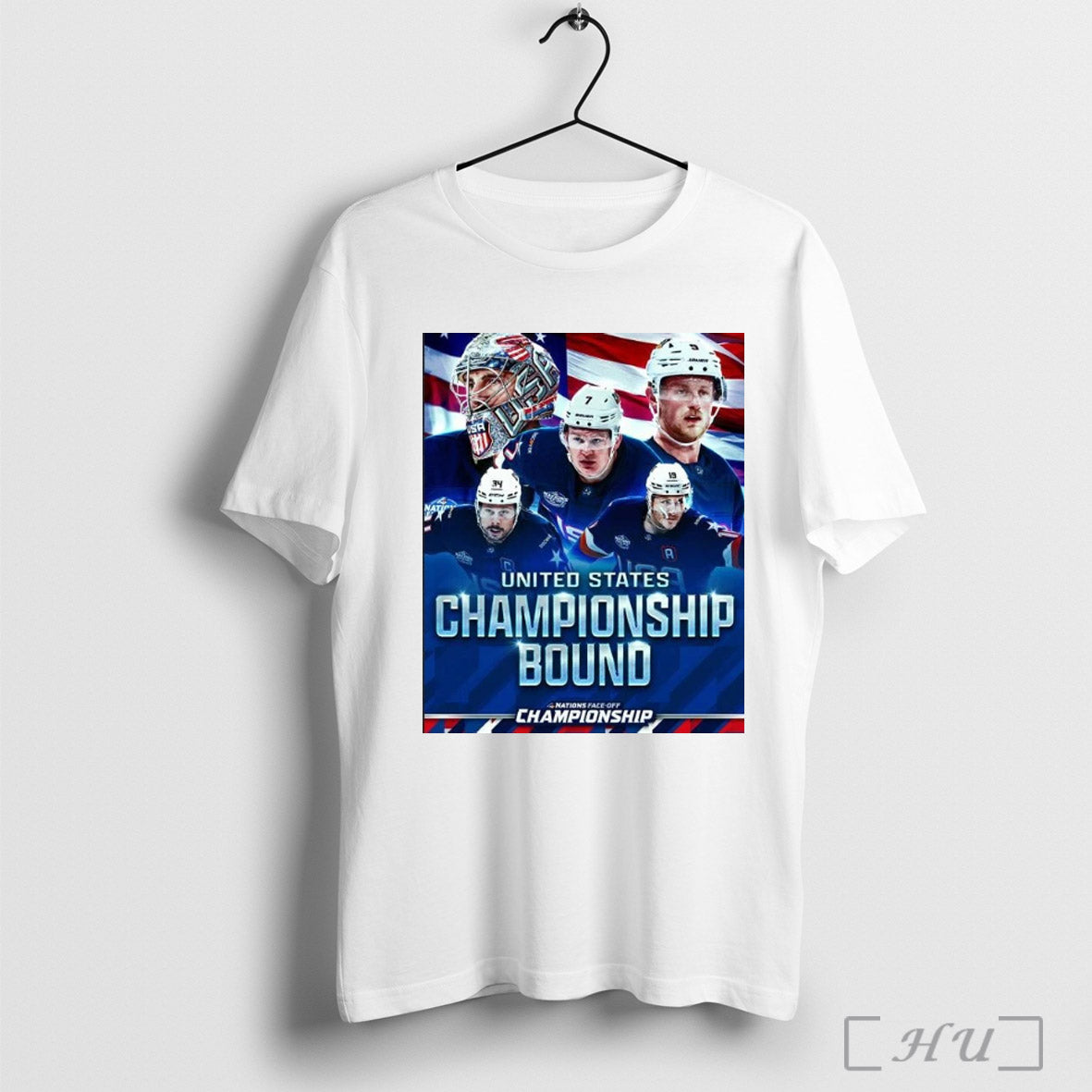 Usa Clinches 2025 4 Nations Face Off Championship Bound T Shirt Sweatshirt