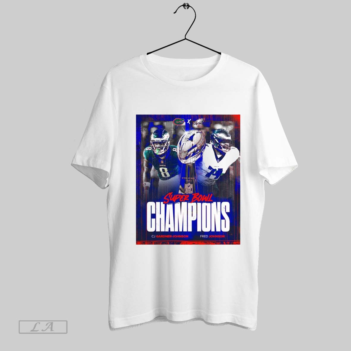 Top Florida Gators Football Congrats To Ceedy Duce And Frederick Johnson Winning Super Bowl Champions Poster Sweatshirt T Shirt