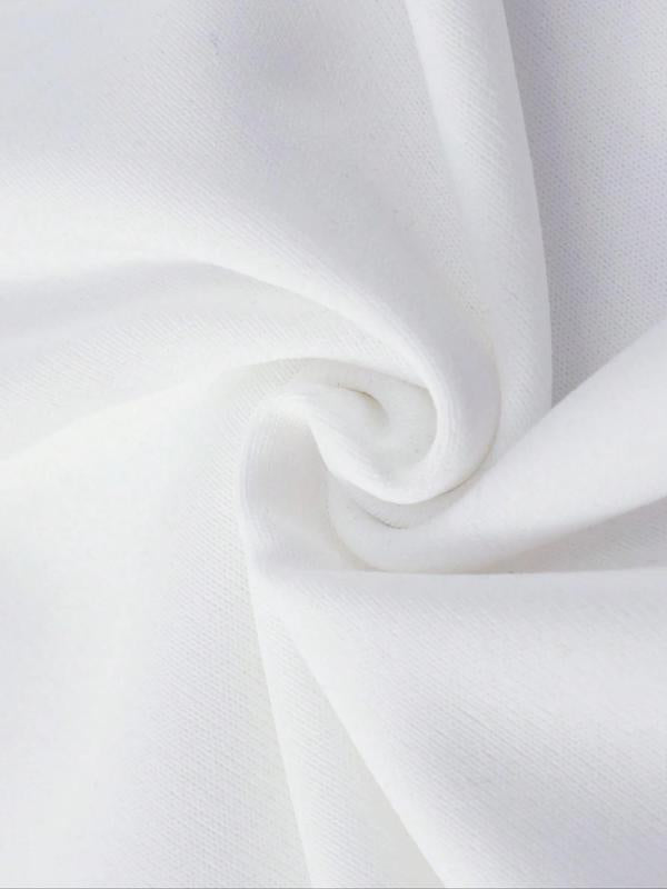 Women's Vintage Letter Print Round Neck Graphic Tee, Graphic Tees, Casual Short Sleeve T-Shirt for Summer, Fashion Women's Top for Daily Wear