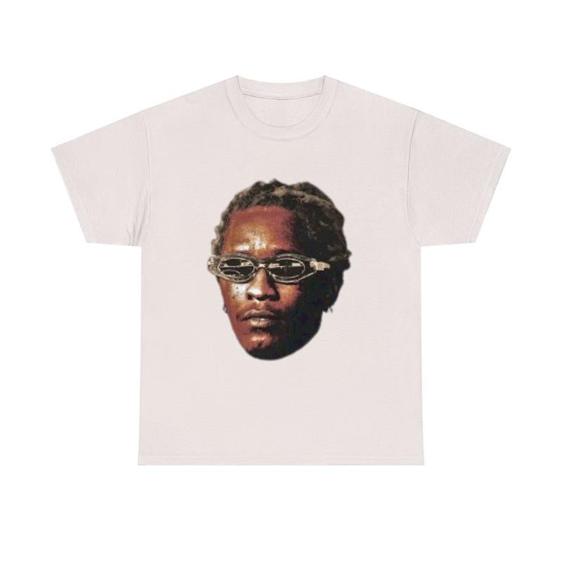 YOUNG THUG T-SHIRT, Rap Tee Concert T-Shirt, Kanye Thugger Slime Season  Green Rare Hip Hop Graphic T-Shirt, Vintage Unisex Shirt
