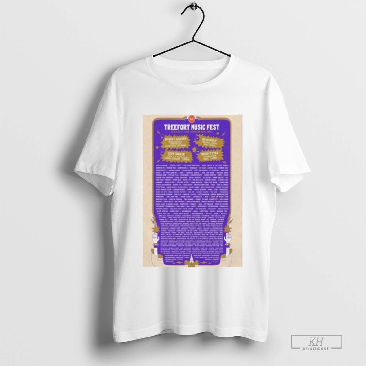 Treefort Music Fest March 26 30 2025 Downtown Boise Idaho Poster Shirt