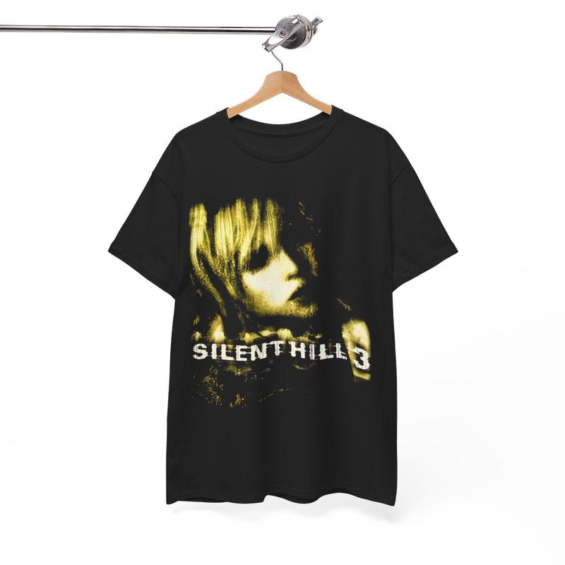 Silent Hill 3 Survival Horror Play Station Unisex Cotton T-Shirt  Menswear Tshirt