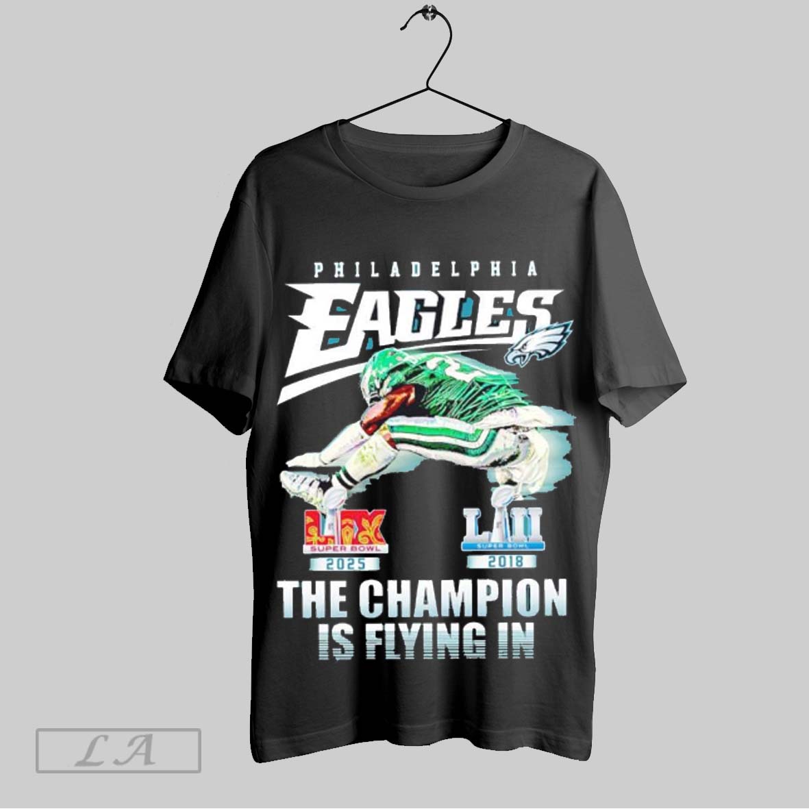 Top Philadelphia Eagles Champions Super Bowl Lix 2025 The Champion Is Flying In Sweatshirt T Shirt
