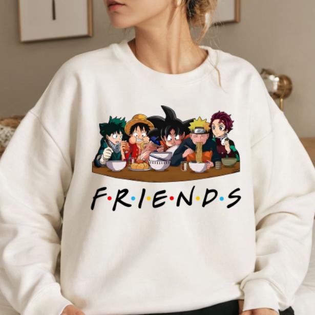 Friends Anime shirt, Dr4gonn B4lll Z Shirt, Akir4 Toriy4maa Sweatshirt, thanks for your memories shirt