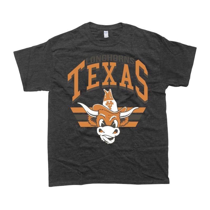 Vintage Texas Longhorns T- Shirt Graphic, Texas Longhorns shirt in tan oversized unisex