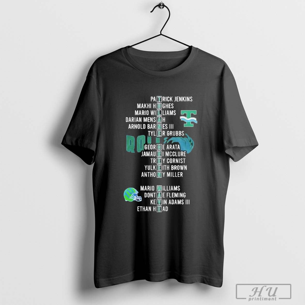 Tulane Green Wave All Names Of Legends Gasparill Bowl Champions 2024  Shirt