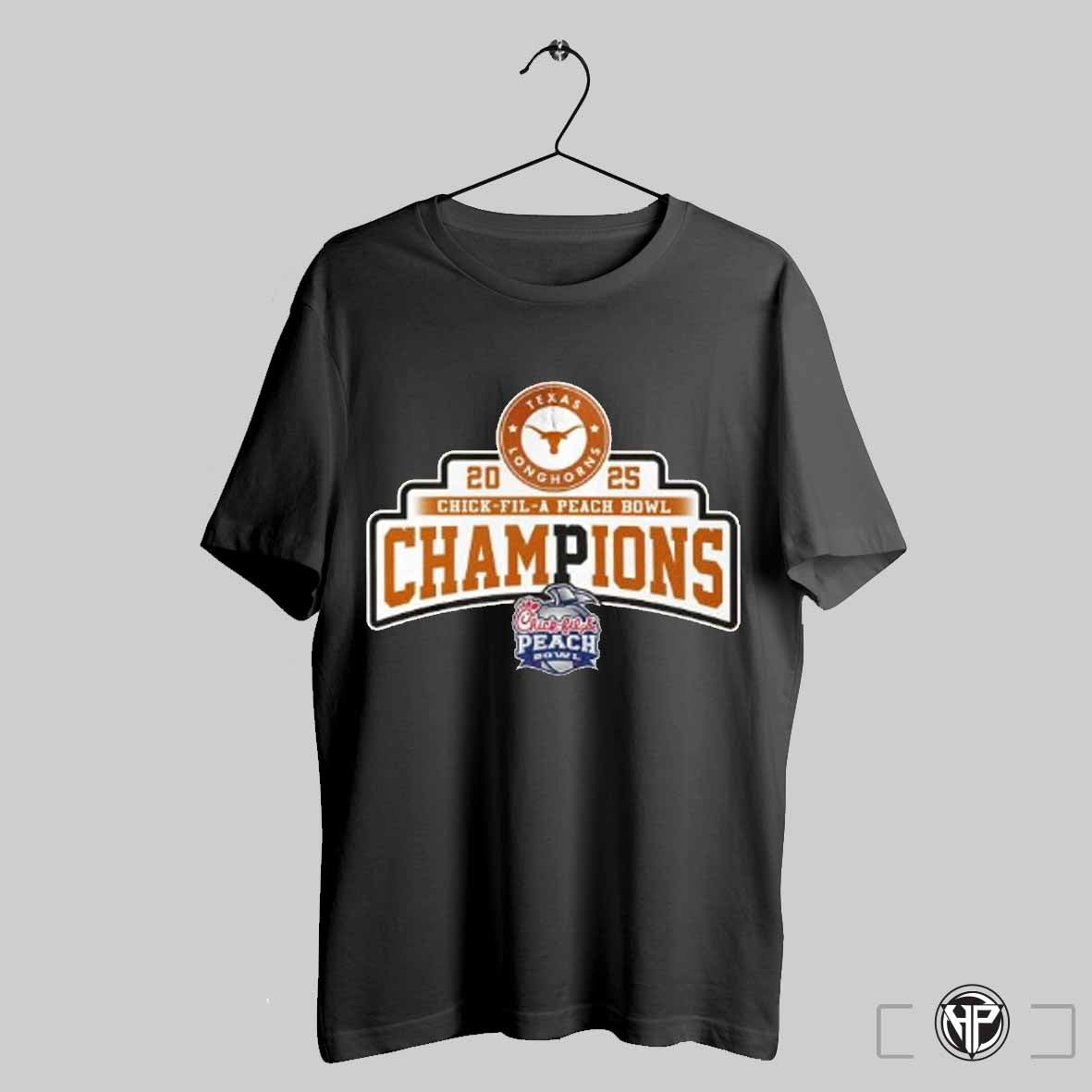 Texas Longhorns Football 2025 Chick Fil A Peach Bowl Champions Shirt Trendy Sweatshirt