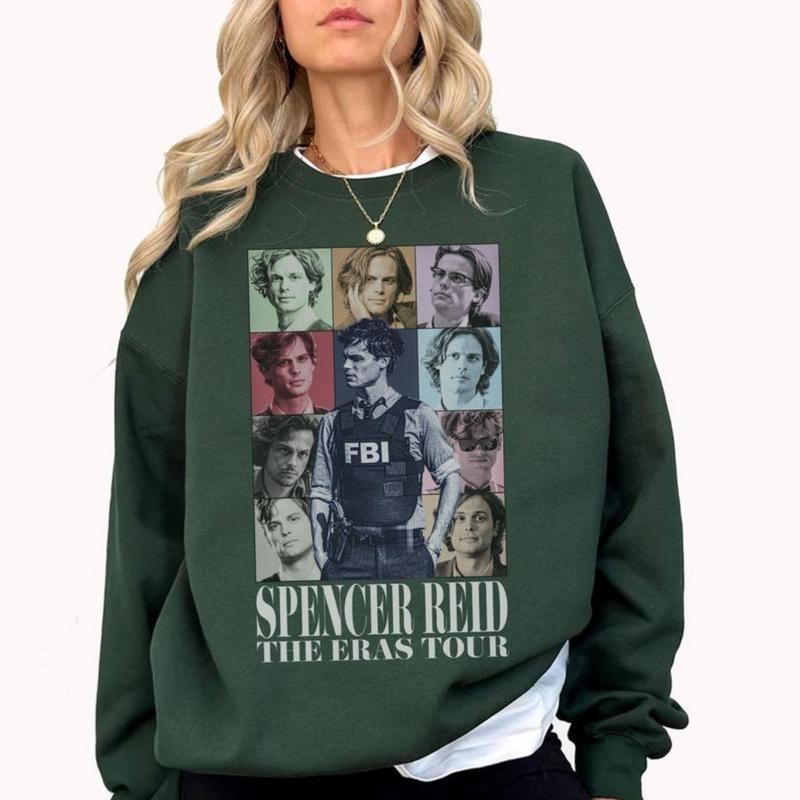 Spencer Reid Shirt, Dr Spencer Reid Criminal Minds Shirt, Criminal Minds Merch, Matthew Gray Gubler Shirt, Trendy Character Movie Sweatshirt