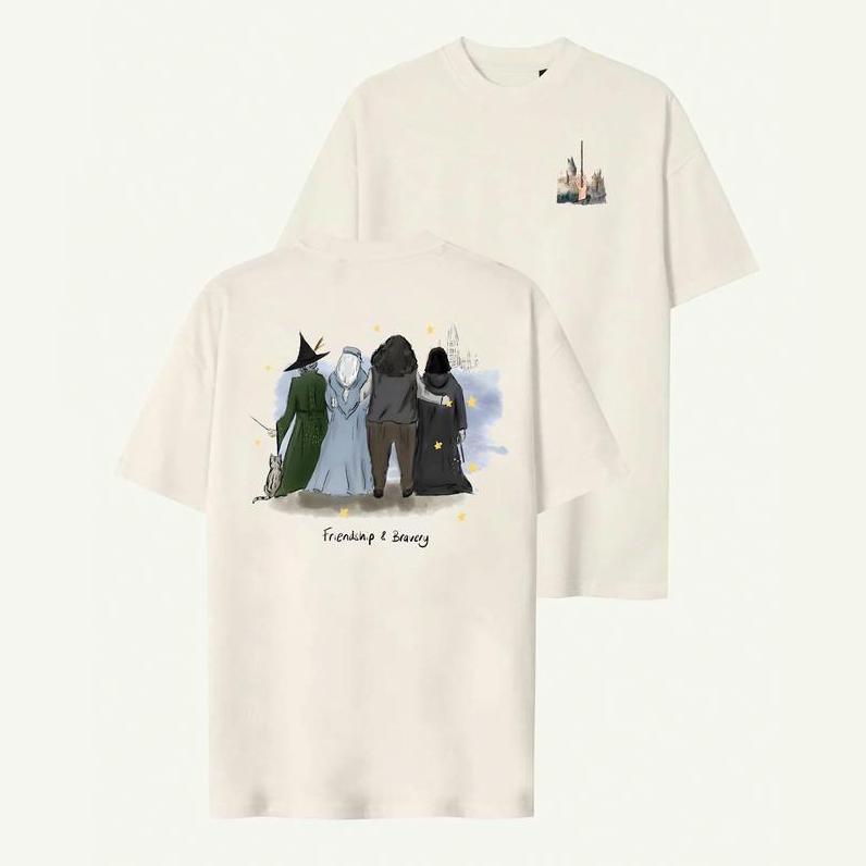 Hogwarts Professor McGonagall Memorial Shirt - Sweatshirt - Hoodie, Maggie Smith, Magic Movie, Haarry Poter Shirt, Spooky Season, Tee Print