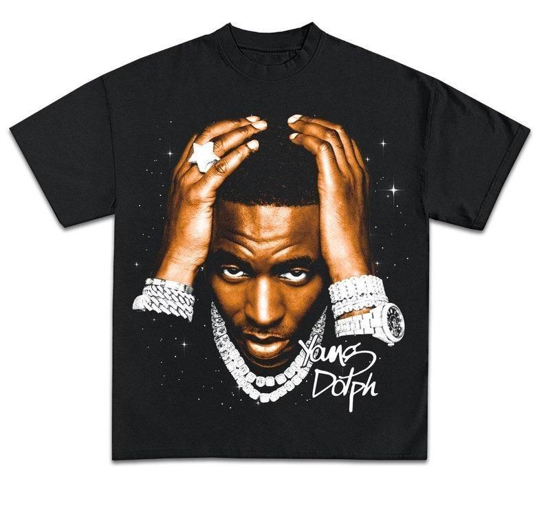 Young Dolph Graphic Tee  Iconic Style for Rap Fans