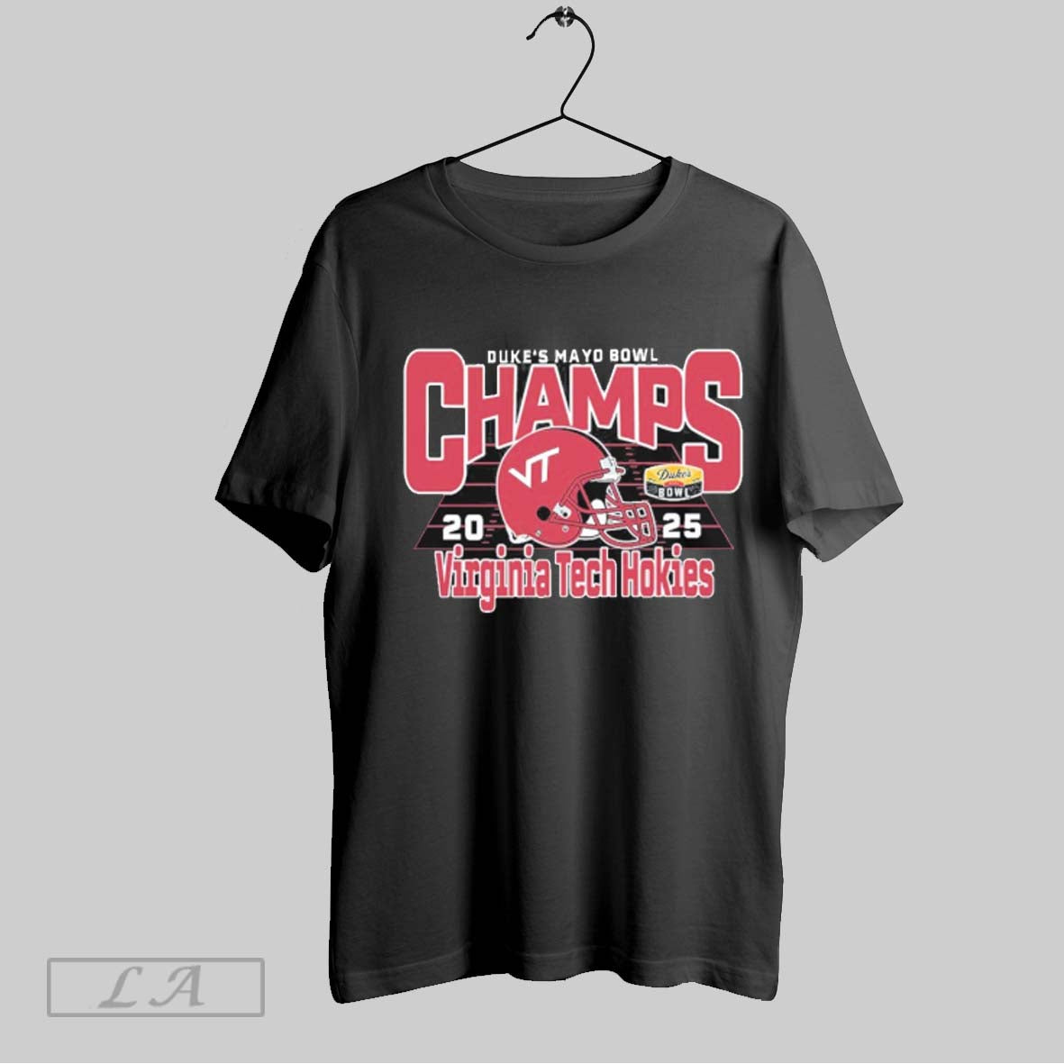 Virginia Tech Hokies Football Are 2025 Dukes Mayo Bowl Champions T Shirts