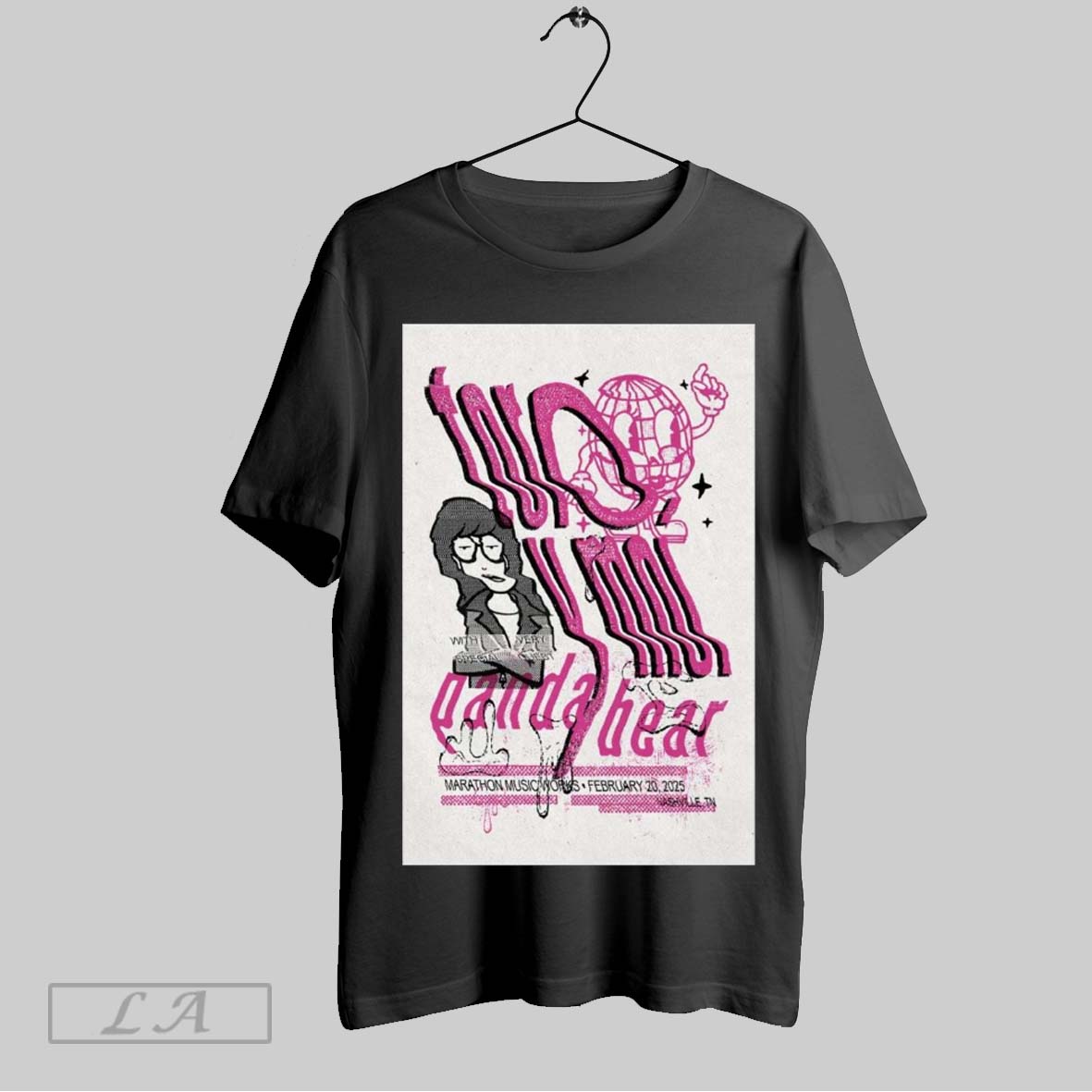 Original Poster Toro Y Moi And Panda Bear Marathon Music Works In Nashville Tn Feb 20 2025 Concert T Shirt Sweatshirt Hoodie Shirt