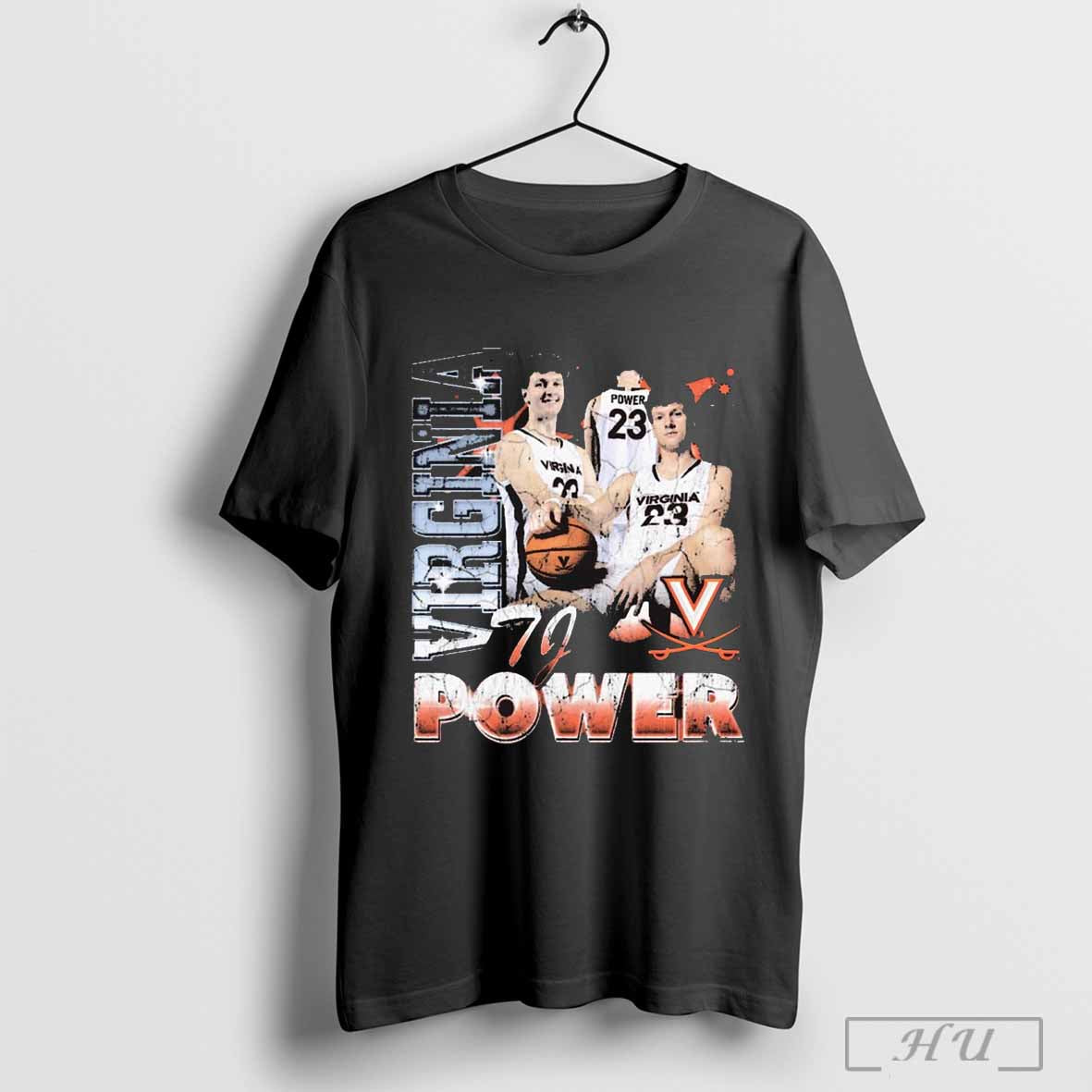 Tj Power Virginia Cavaliers Pepper 90s Graphic T Shirt
