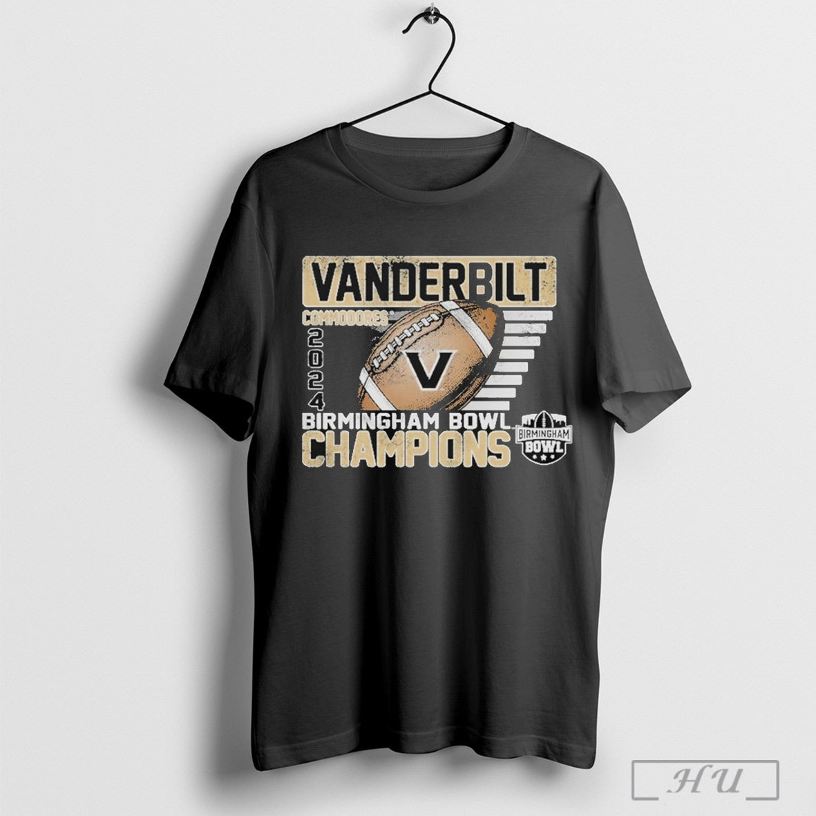 Vanderbilt Commodores Blue 84 Unisex 2024 Birmingham Bowl Champions