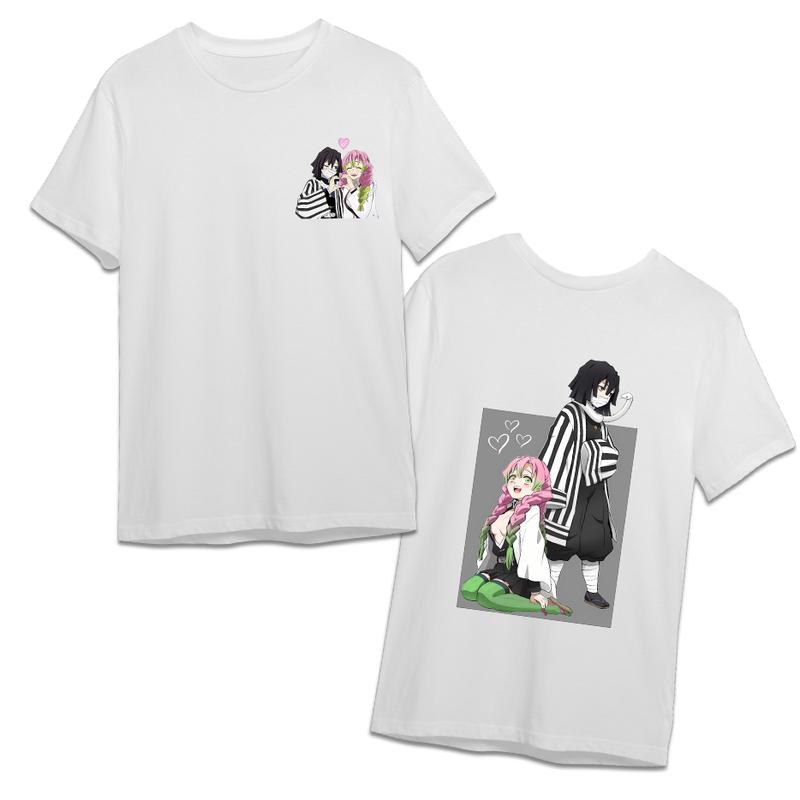 Mitsuri and Obanai couple Hashira Shirt, Love Hashira Snake Hashira shirt, Demon Slayer t-shirt, Kimetsu no Yaiba To the Hashira Training Shirt, Anime