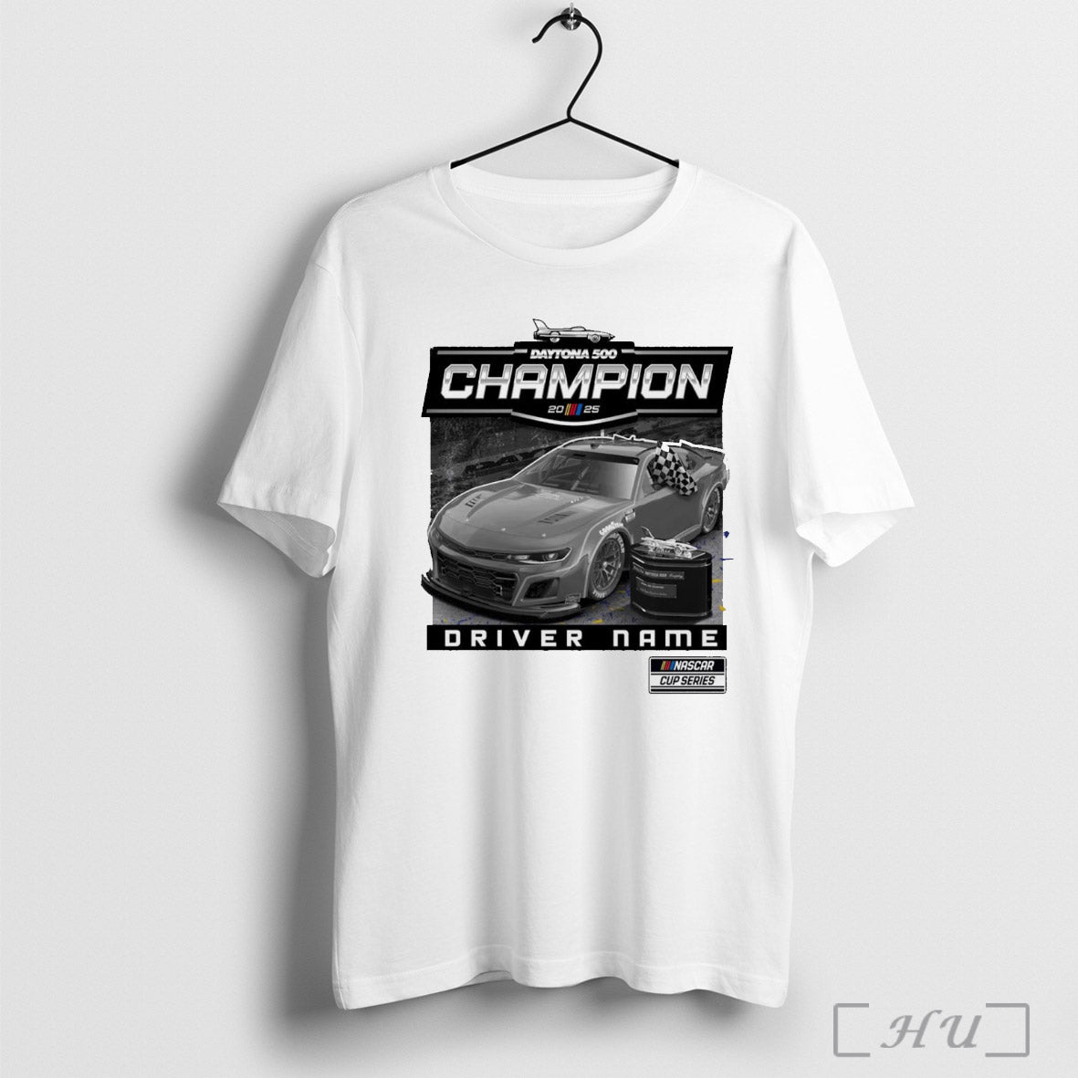 Trendy William Byron Checkered Flag Sports 2025 Daytona 500 Champion Winner Driver Name T Shirt Sweatshirt