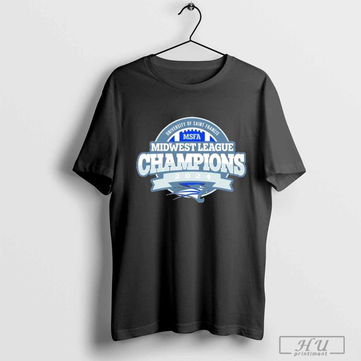 University of Saint Francis MSFA Midwest League Champions 2024 Shirt